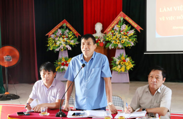 Đồng hành, hỗ trợ xã Hương Lâm đạt chuẩn nông thôn mới